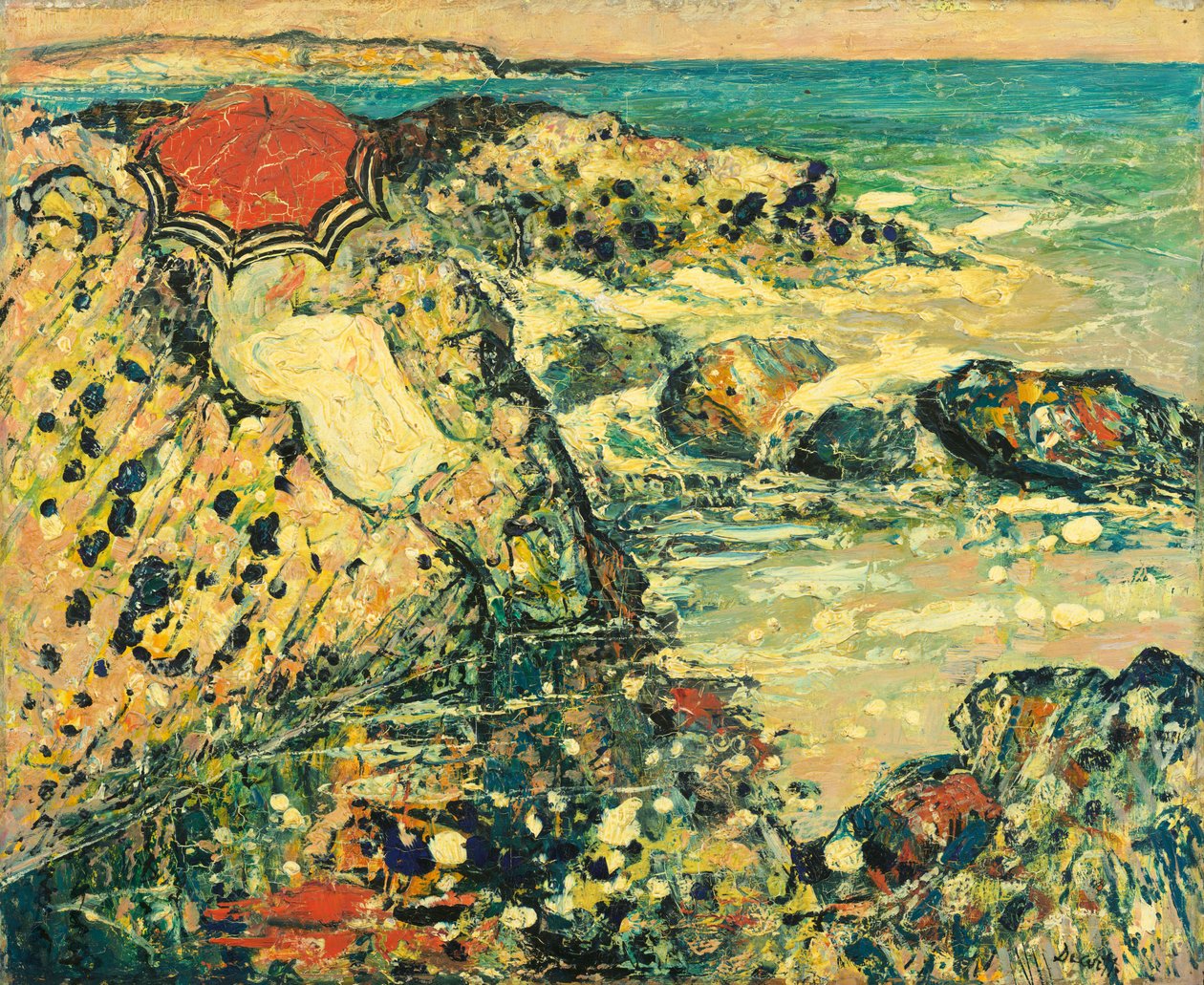 泡沫的碎片，约1911-1912年。 作者 亨利·金迪斯