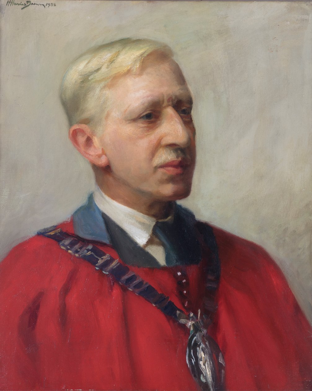 Portrait of Richard Garbe 作者 亨利·哈里斯·布朗