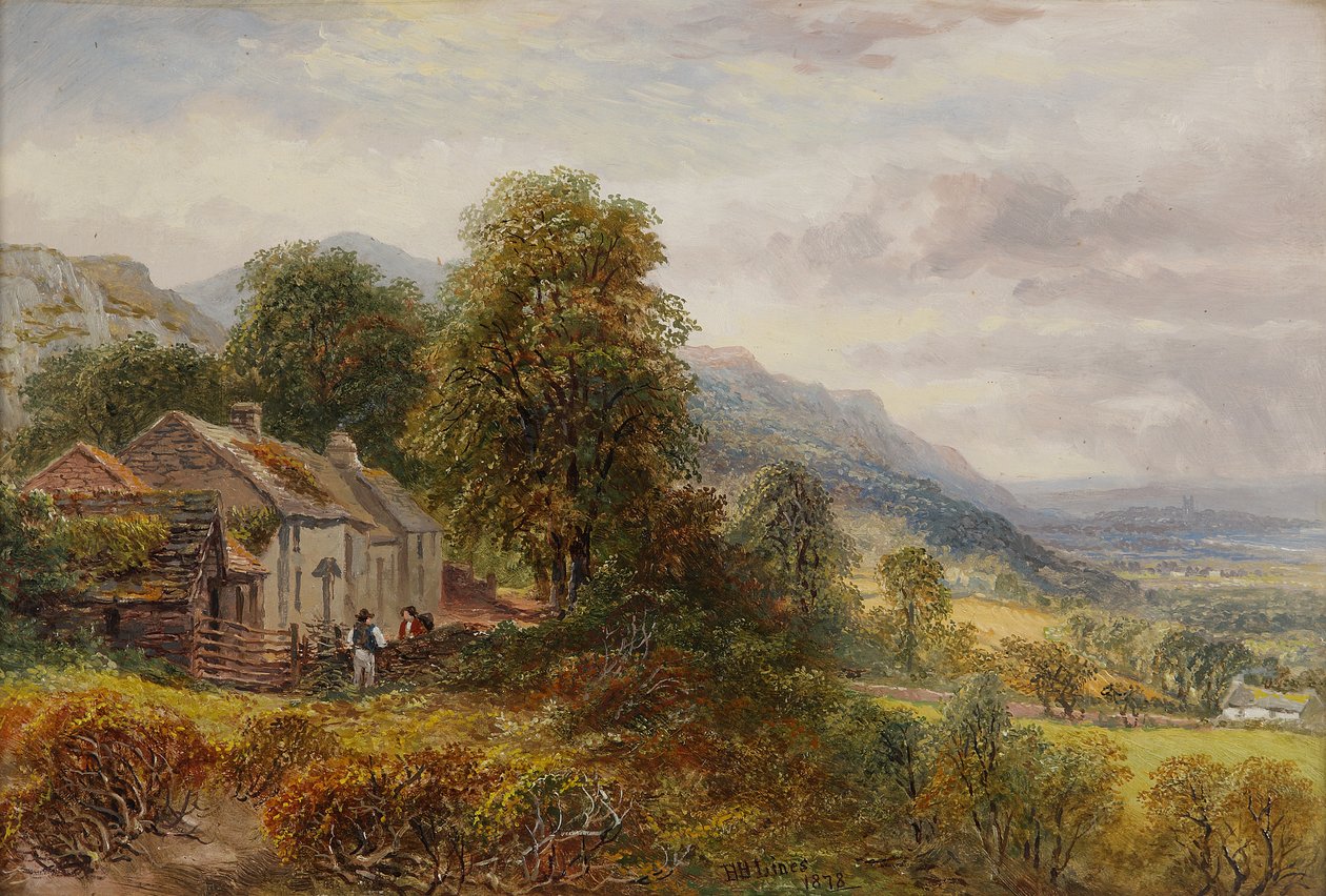 Llanfairfechan Bryngoleu，1878年 作者 亨利·哈里斯·莱恩斯
