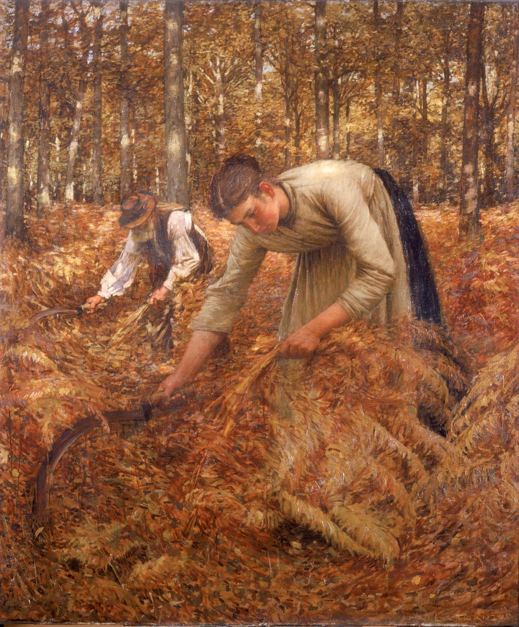 收集布拉肯，1899年 作者 亨利·赫伯特·拉唐格