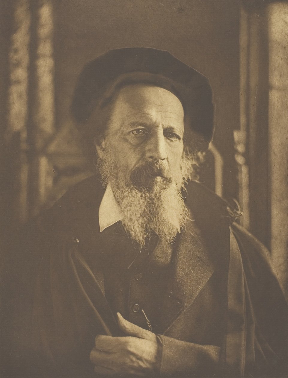阿尔弗雷德，丁尼生勋爵，1888年，约1893年印刷。 作者 亨利·赫歇尔·海·卡梅隆