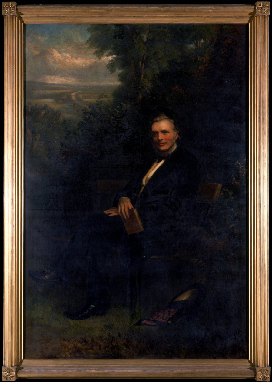 John Mawson的肖像，1868年 作者 亨利·赫瑟灵顿·埃默森