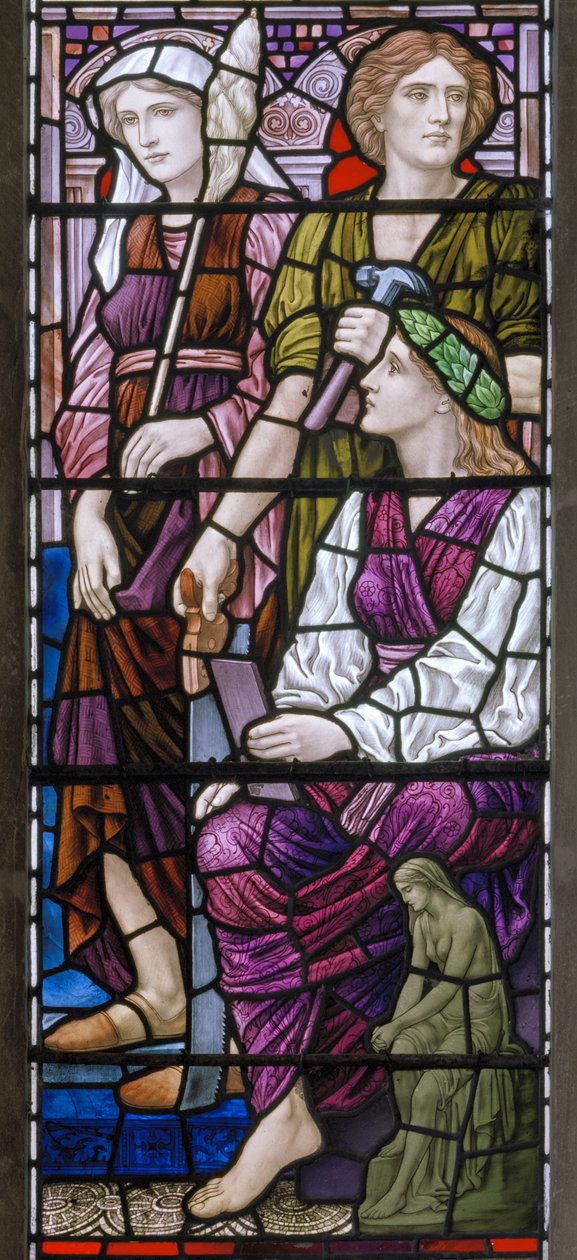Buckland，St Mary，Lowndes＆Drury，Henry Holiday，Architecture，1918 作者 亨利·假日