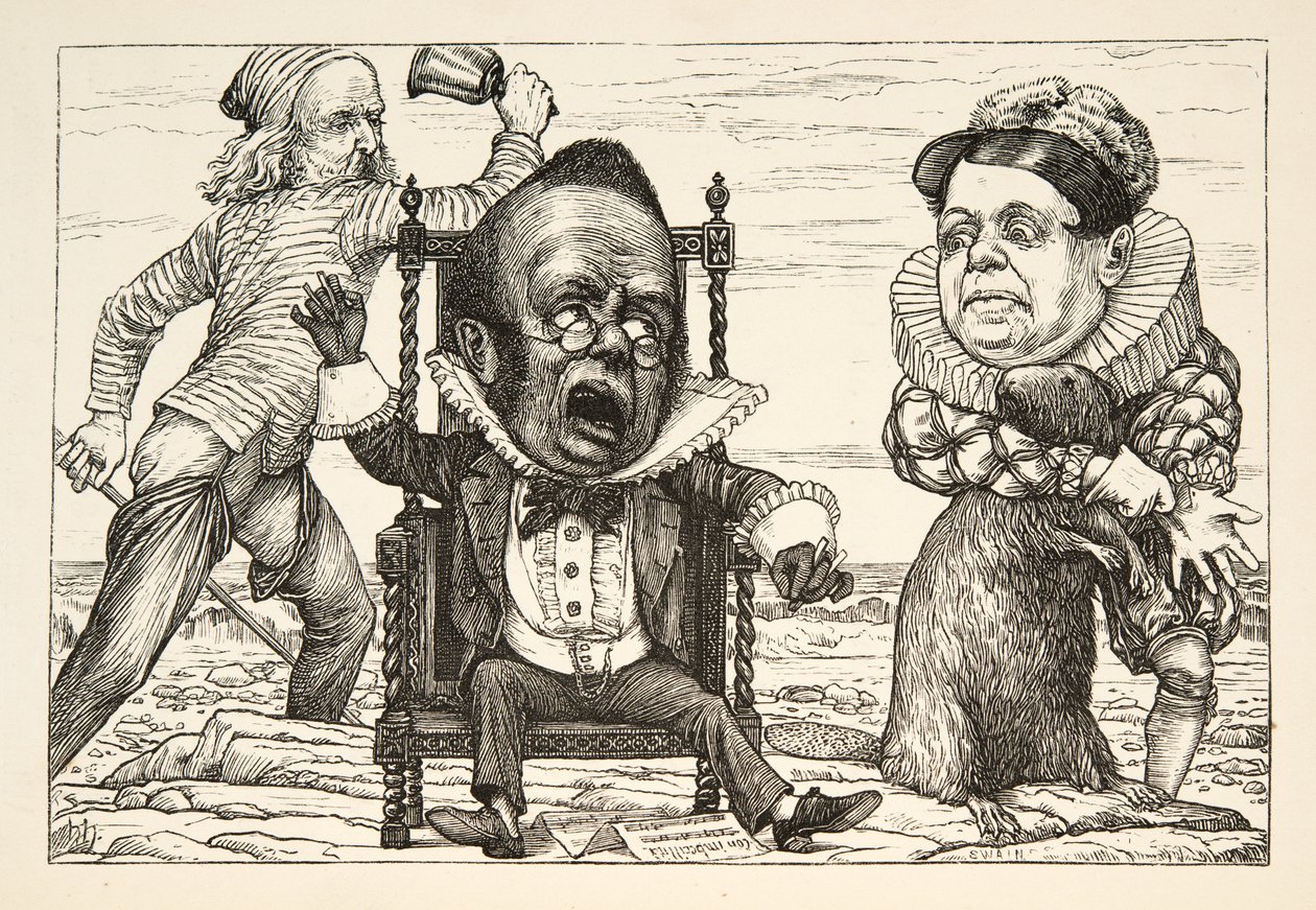 他的背心变得如此美妙，以至于他的背心变成了白色，来自The Snark of a Snark，一种八折的痛苦，由Lewis Carroll，酒吧。 1876年 作者 亨利·假日