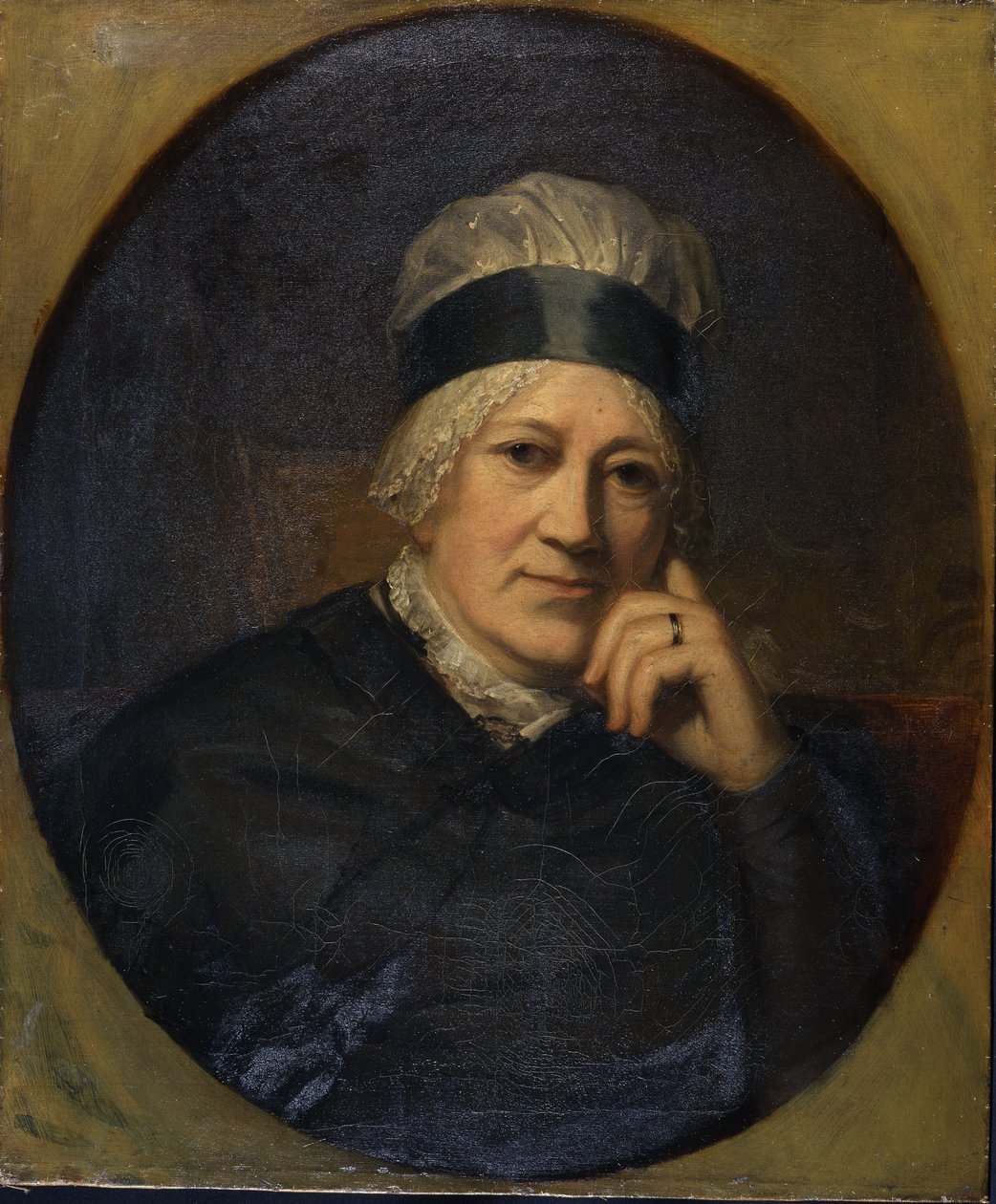 Portrait of Georgiana Poyntz, Dowager Countess Spencer, c.1798-1810 (oil on canvas) 作者 亨利·霍华德