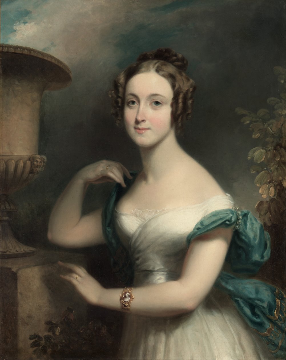 玛丽·沃德·贝茨（Mary Ward Betts），1830年代。 作者 亨利·英曼