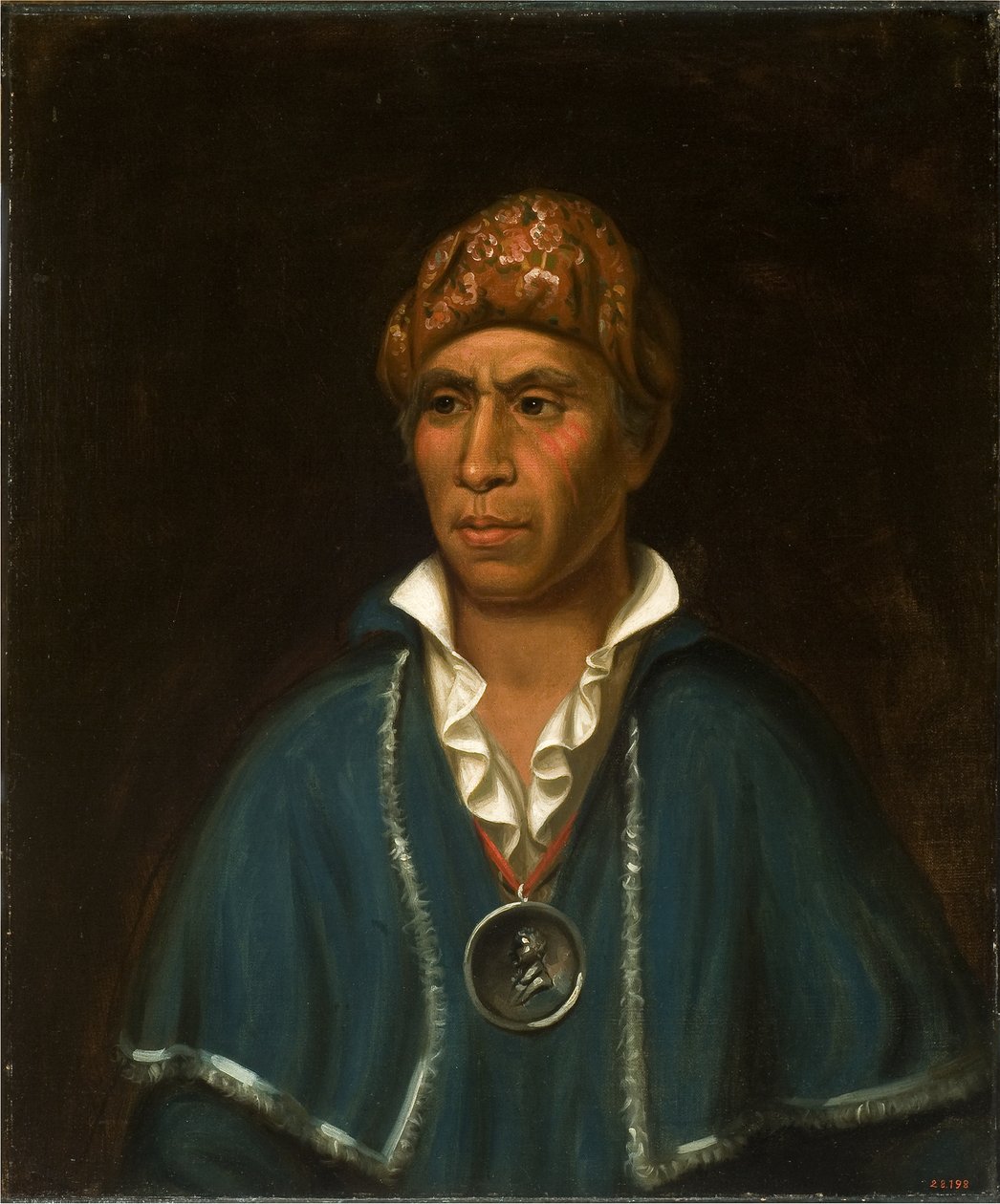 Qua-Ta-Wa-Pea（Shawnee），1832年？33 作者 亨利·英曼