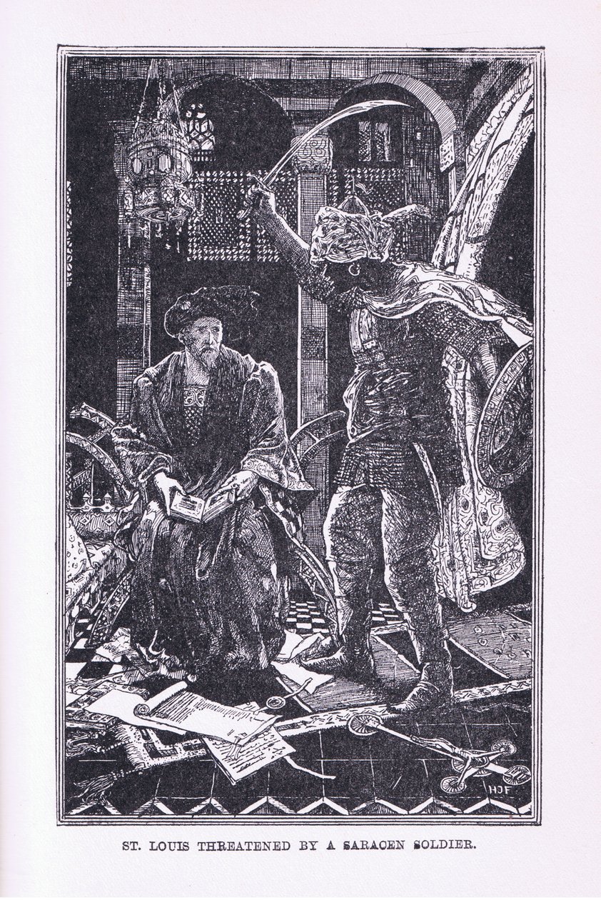 1912年，圣路易斯受到撒拉逊士兵的威胁 作者 亨利·正义·福特