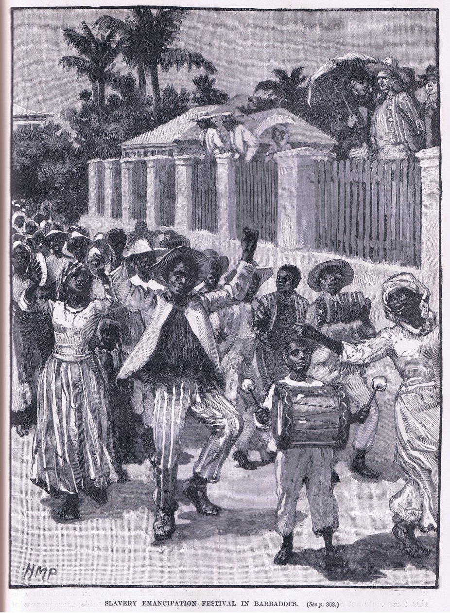 1834年巴巴德州的奴隶制解放节 作者 佩吉特亨利万豪酒店