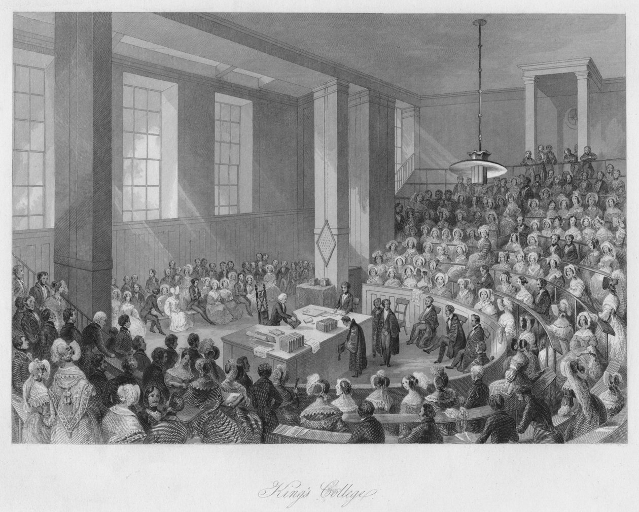 国王学院，c1841 作者 亨利·梅尔维尔
