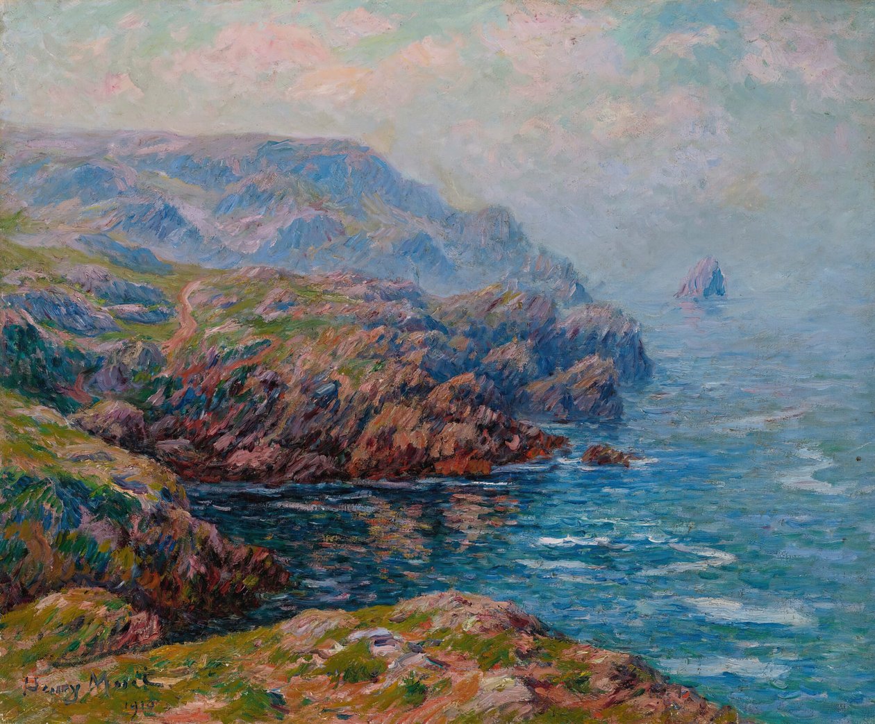 La terre de cléden , 1910年。 作者 亨利莫雷特