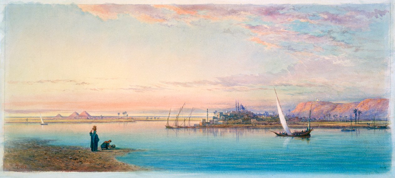 尼古拉·布拉克（埃及），1868年 作者 亨利·皮劳（Henry Pilleau）