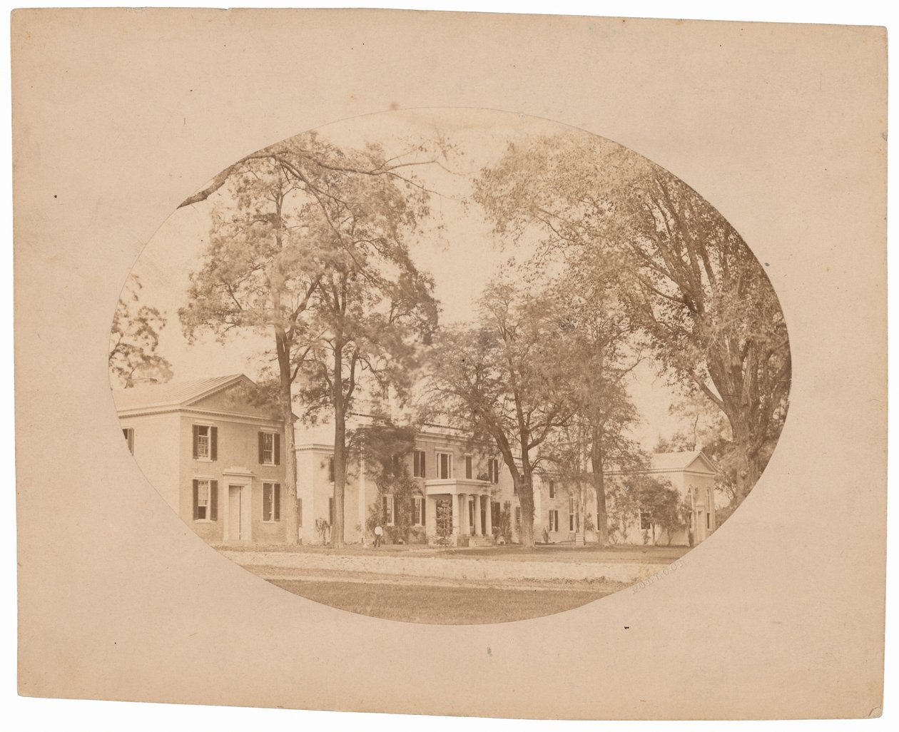 马里兰州多佛雷根庄园，约 1860 年（照片1860 年（照片） 作者 亨利·波洛克