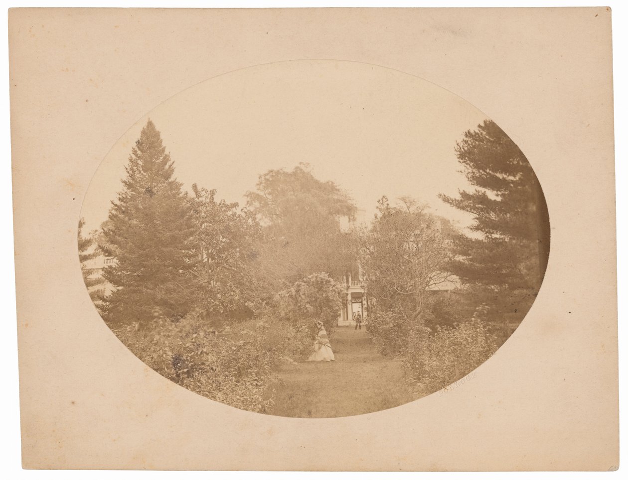 马里兰州多佛雷根庄园，约 1860 年（照片1860 年（照片） 作者 亨利·波洛克