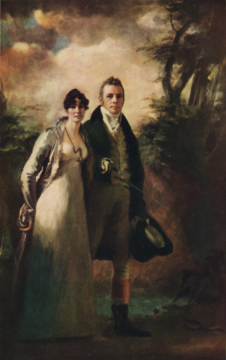 凯尔兹（Kailzie）的罗伯特·坎贝尔（Robert Campbell）夫妇，c1805，1926年 作者 亨利·雷本
