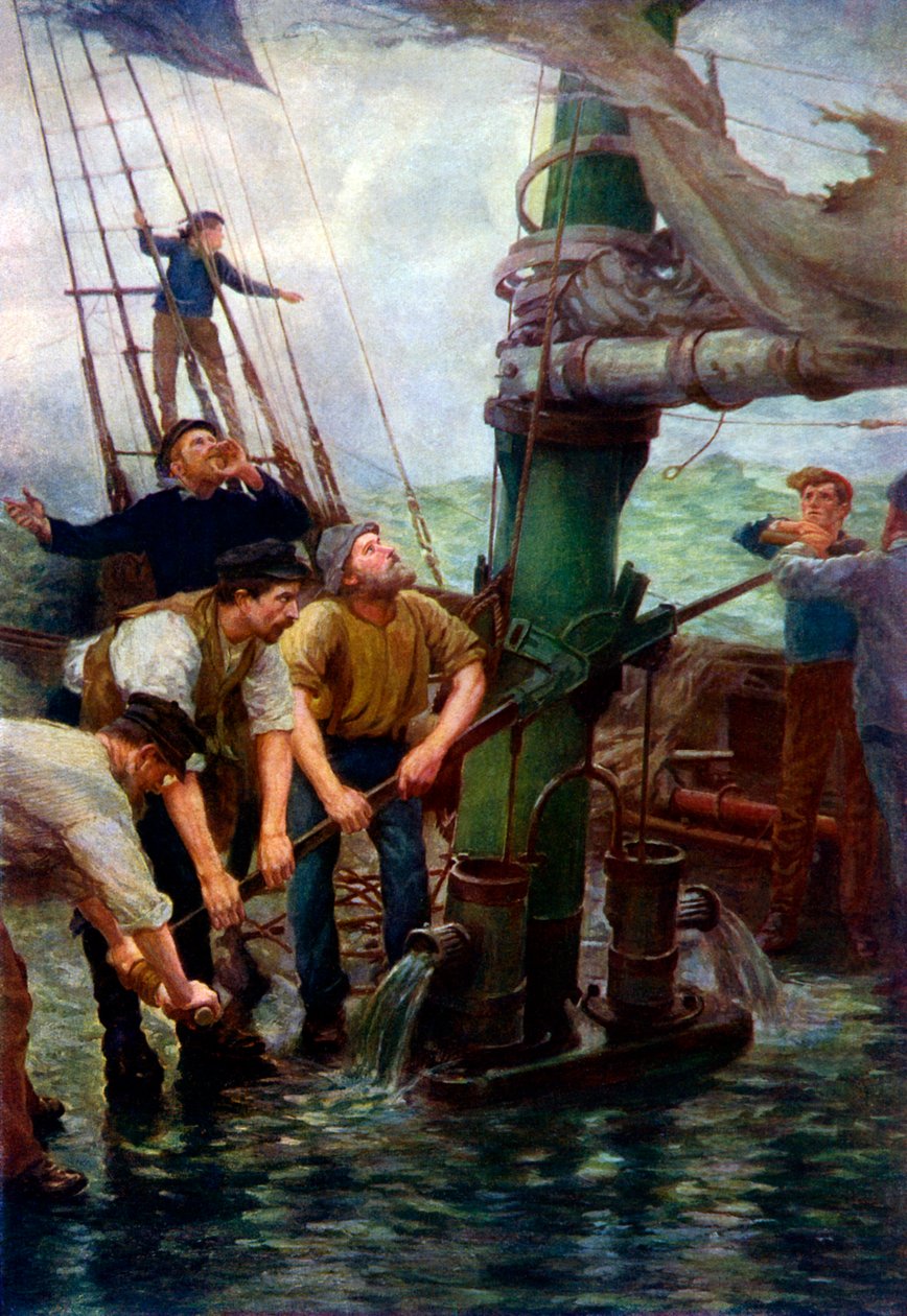 所有的人都在泵！作者：Henry S. Tuke 作者 亨利·斯科特·图克