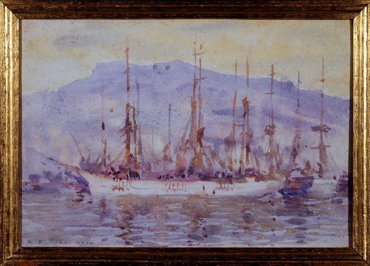 三大师，法尔茅斯，1904年 作者 亨利·斯科特·图克