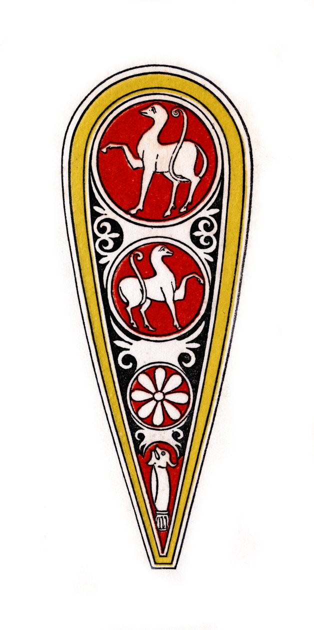 希尔德（Shield），十二世纪，1843年。 作者 亨利·肖