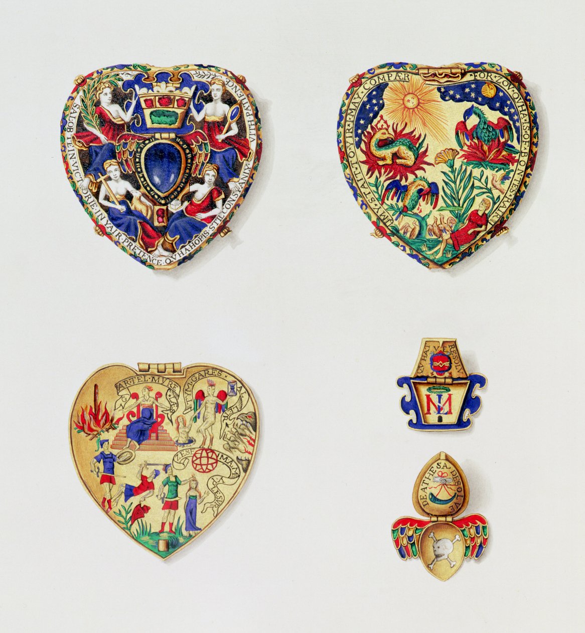 Darnley Jewel，来自&39;Lennox或Darnley Jewel的历史记录，女王的财产&39;，由Patrick Fraser Tytler（1791-1849）于1843年出版 作者 亨利·肖