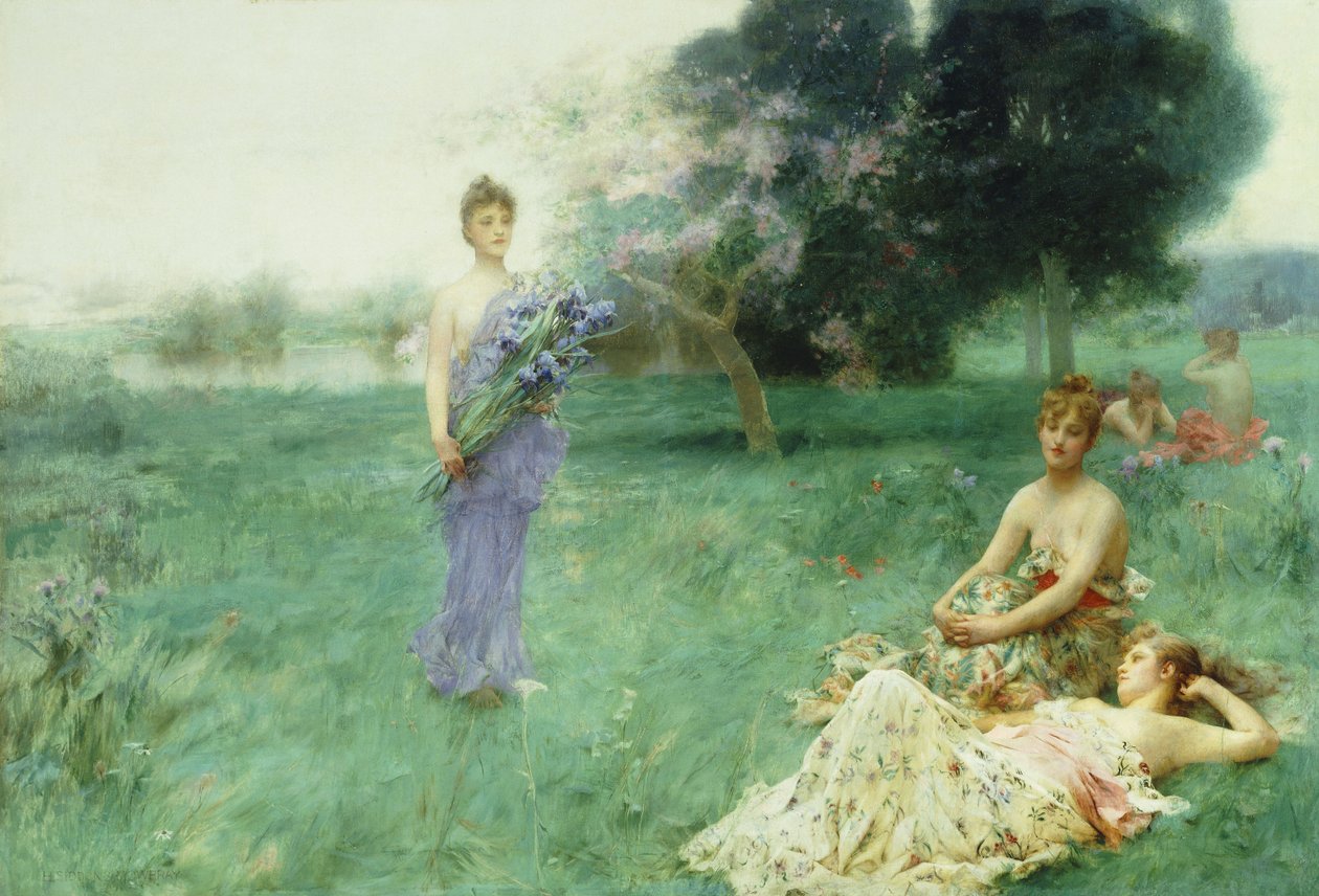 `Fleur De Luce“， 作者 亨利·西顿斯·莫布雷