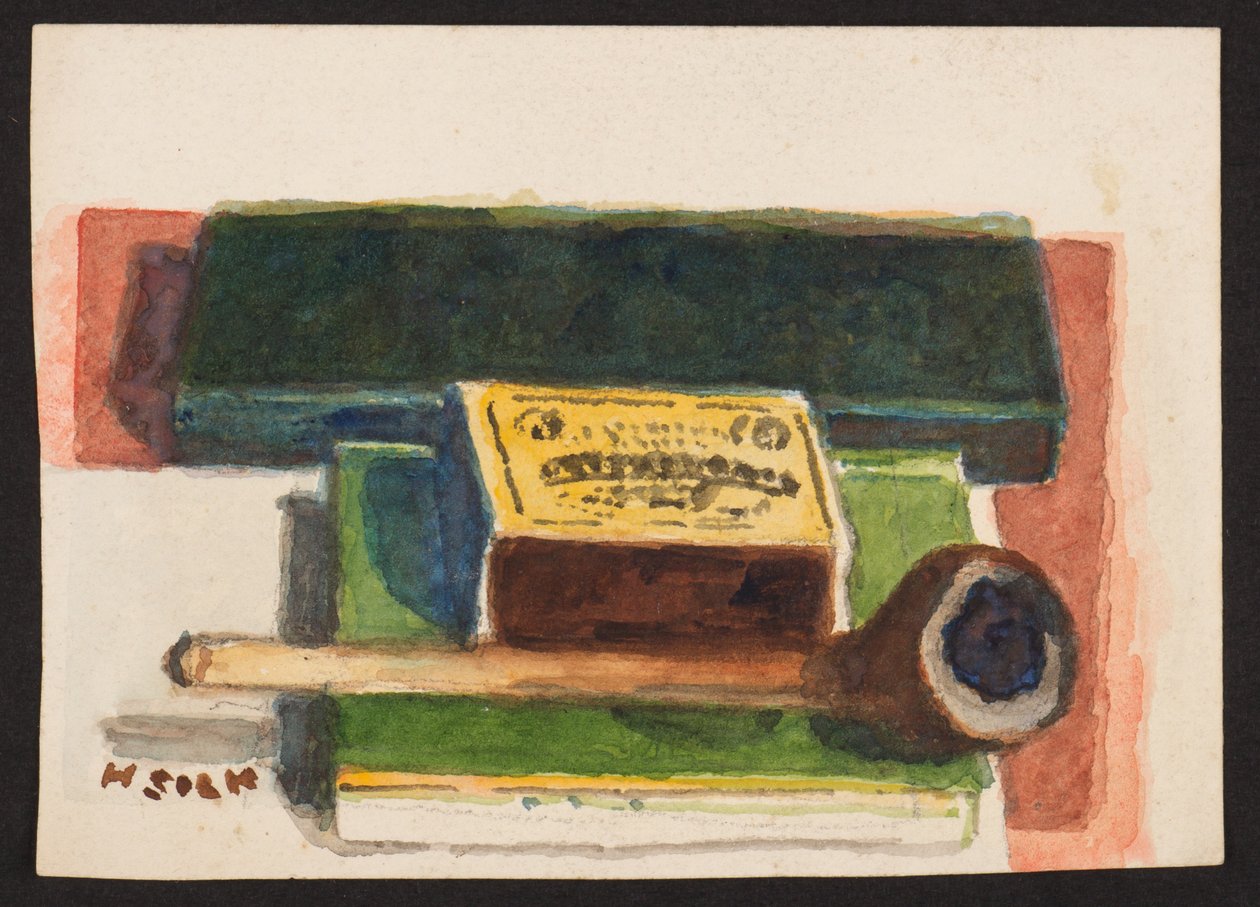 比赛和管道，c.1930 作者 亨利·希尔克