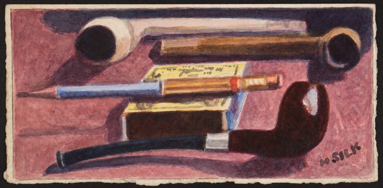 管道“，c.1930 作者 亨利·希尔克