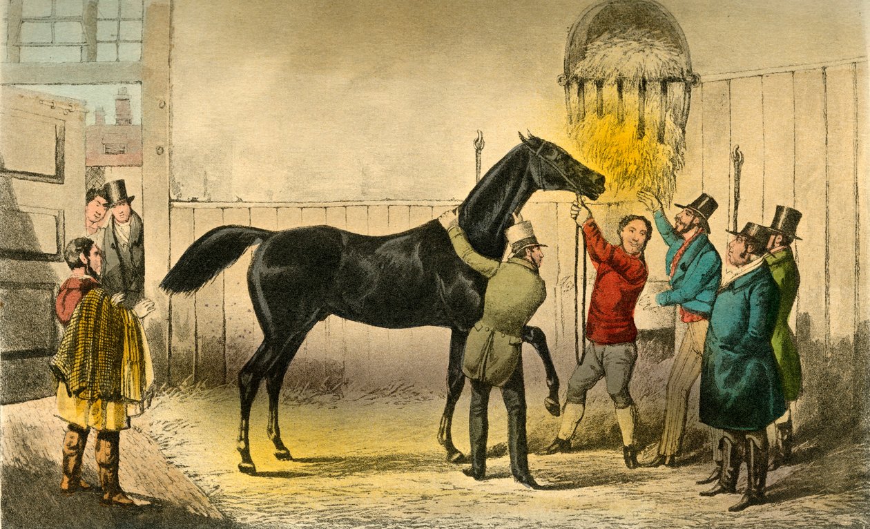 1838年，男爵为他的湿法所害 作者 亨利·托马斯·阿尔肯