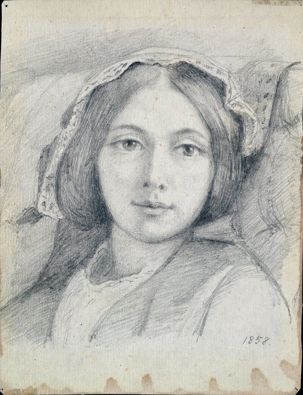Mary Ellen Meredith, 1858年 作者 亨利沃利斯
