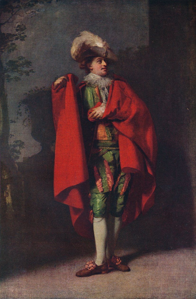 约翰·帕尔默（John Palmer），1779年，1917年，在西班牙理发师中饰演Almaviva伯爵 作者 亨利·沃尔顿