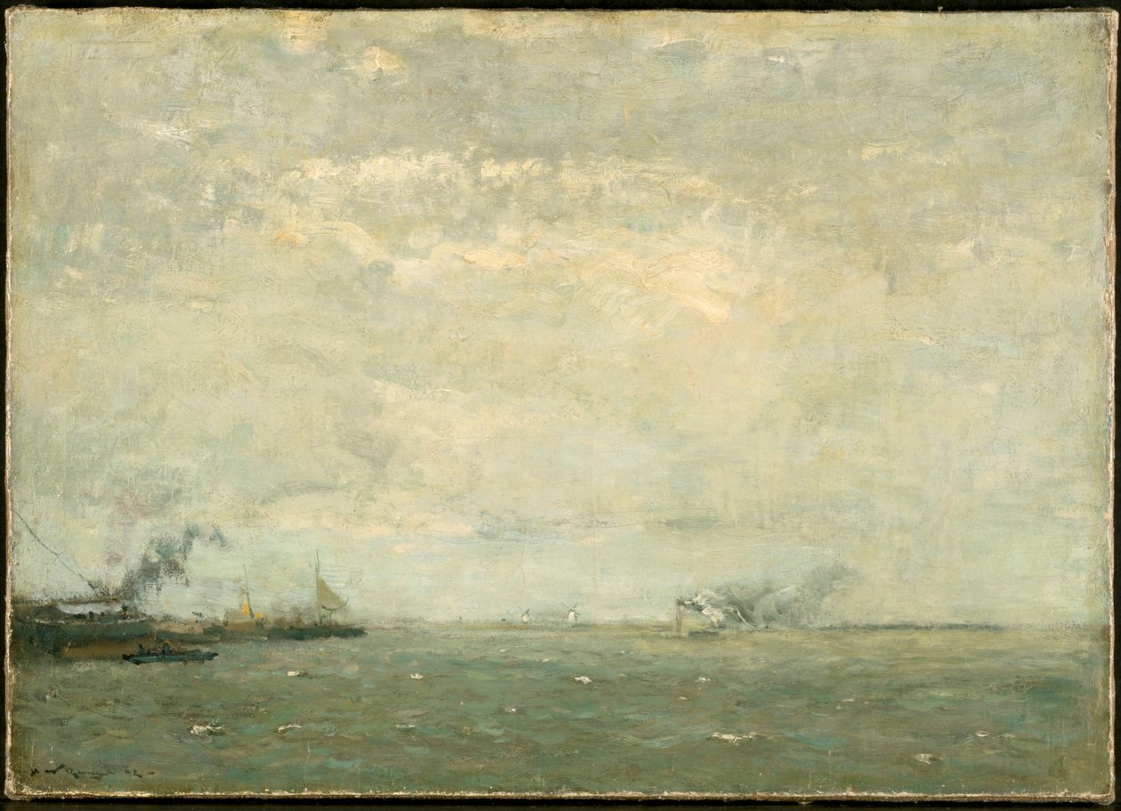 海景，1892年。 作者 亨利·沃德·游骑兵