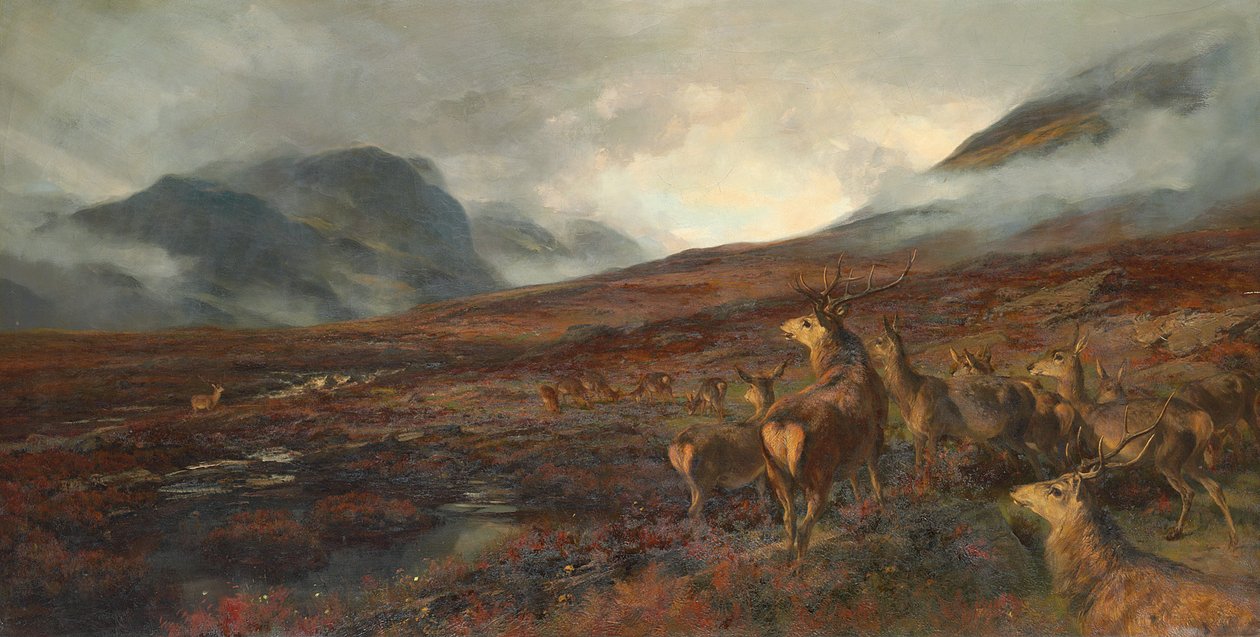 Applecross Bealloch-na-Ba的方法 作者 亨利·威廉·班克斯·戴维斯