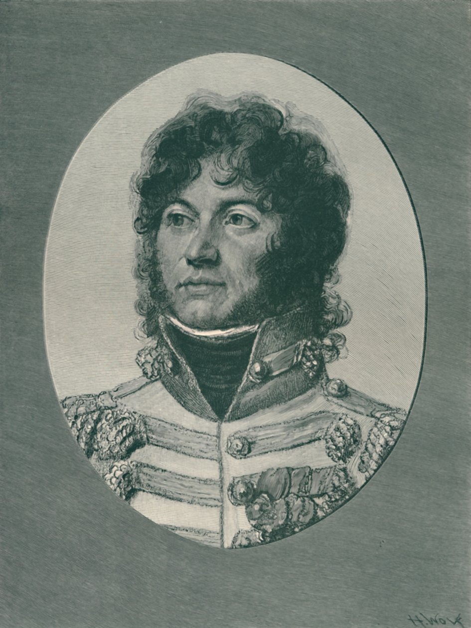 约阿希姆·穆拉特元帅（Marshal Joachim Murat）-那不勒斯国王克列夫和伯格大公爵，生于1896年，c1800年。 作者 亨利·沃尔夫