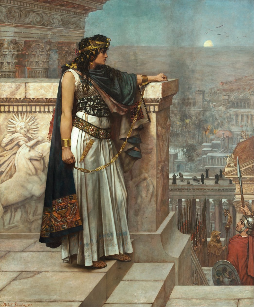 Zenobias最后看看Palmyra 作者 赫伯特·古斯塔夫·施马尔茨