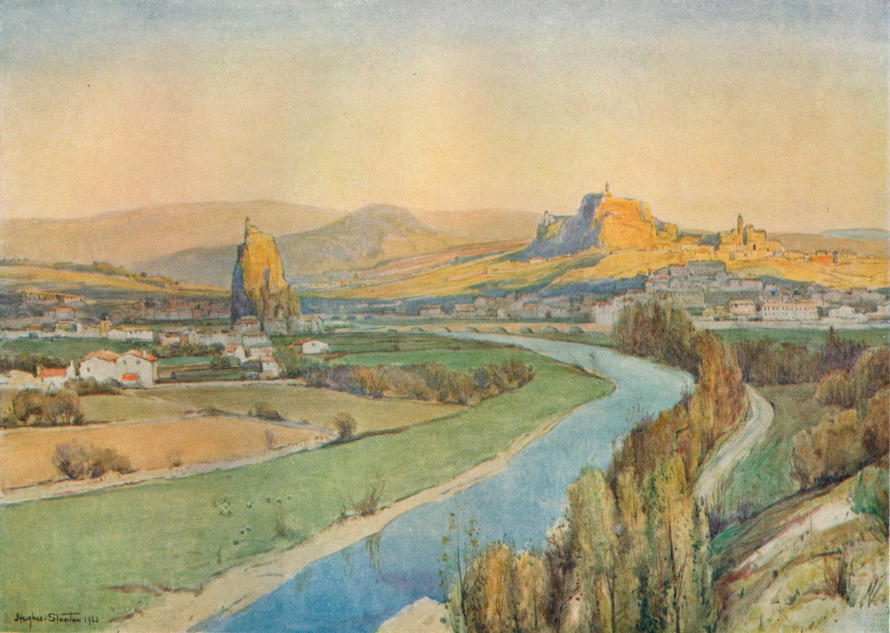 法国勒普伊》，1922年 作者 赫伯特·埃德温·佩勒姆·休斯·斯坦顿