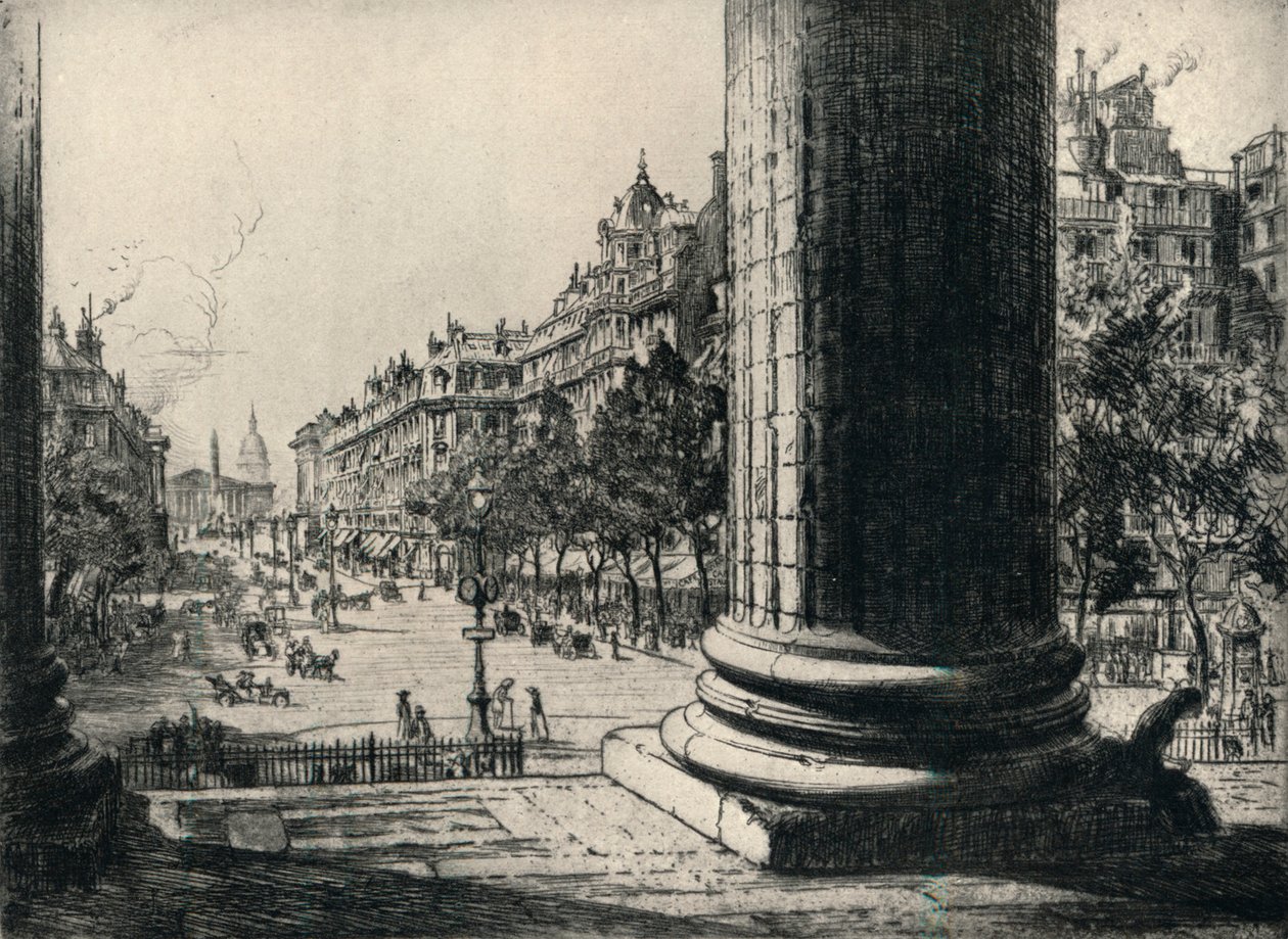 马德莱娜的风景》，1915年 作者 赫伯特·希利尔