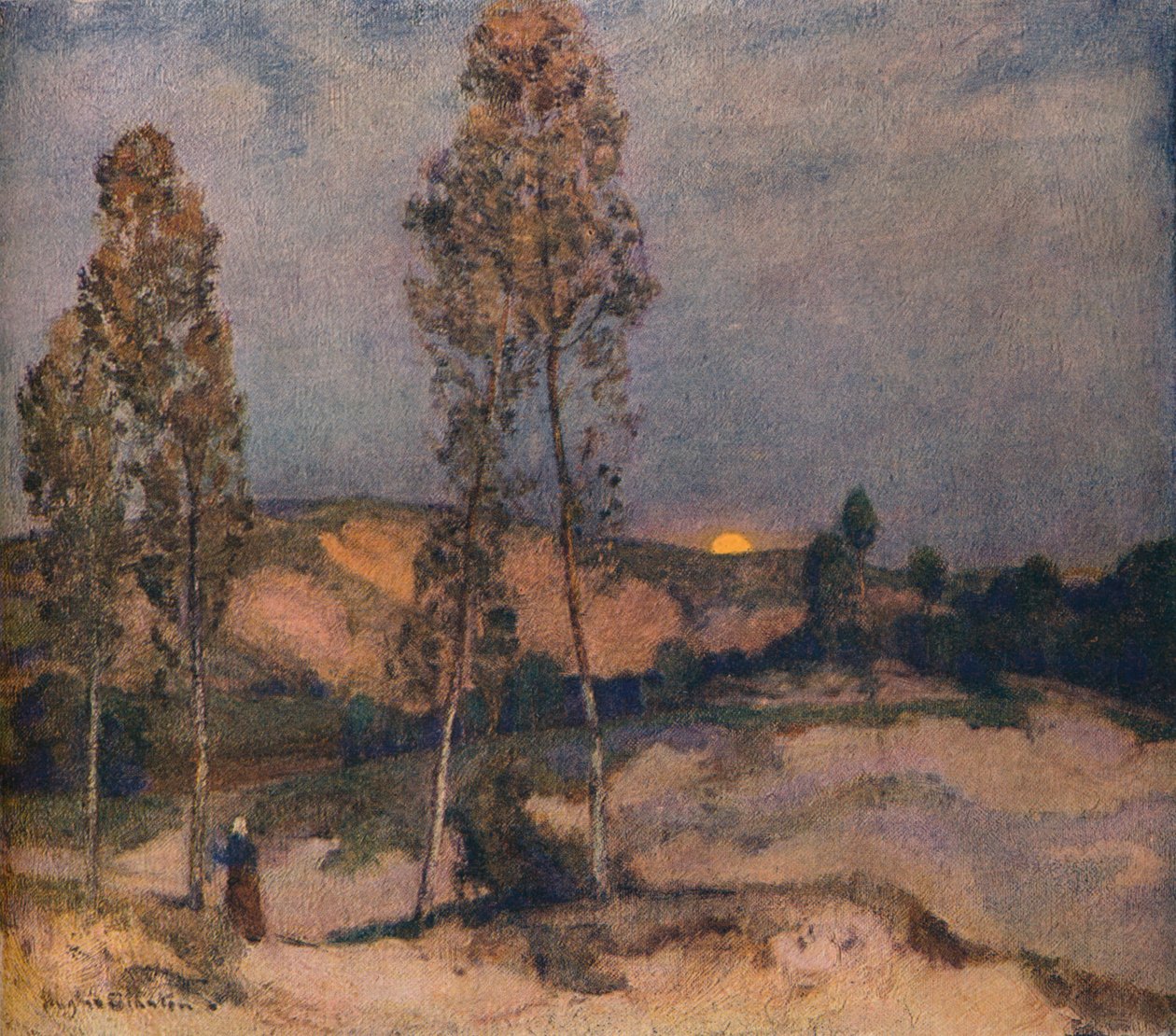 沙丘（Pas De Calais），摄于1900年 作者 赫伯特·休斯·斯坦顿