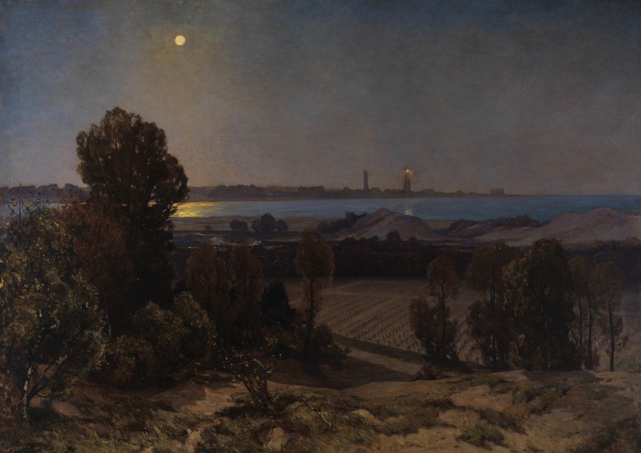The Park，Pas de Calais，1919 作者 赫伯特·休斯·斯坦顿