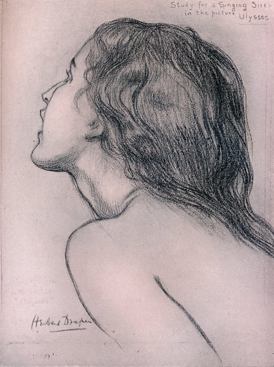 歌唱海妖研究，c1909 作者 赫伯特·詹姆斯·德雷珀