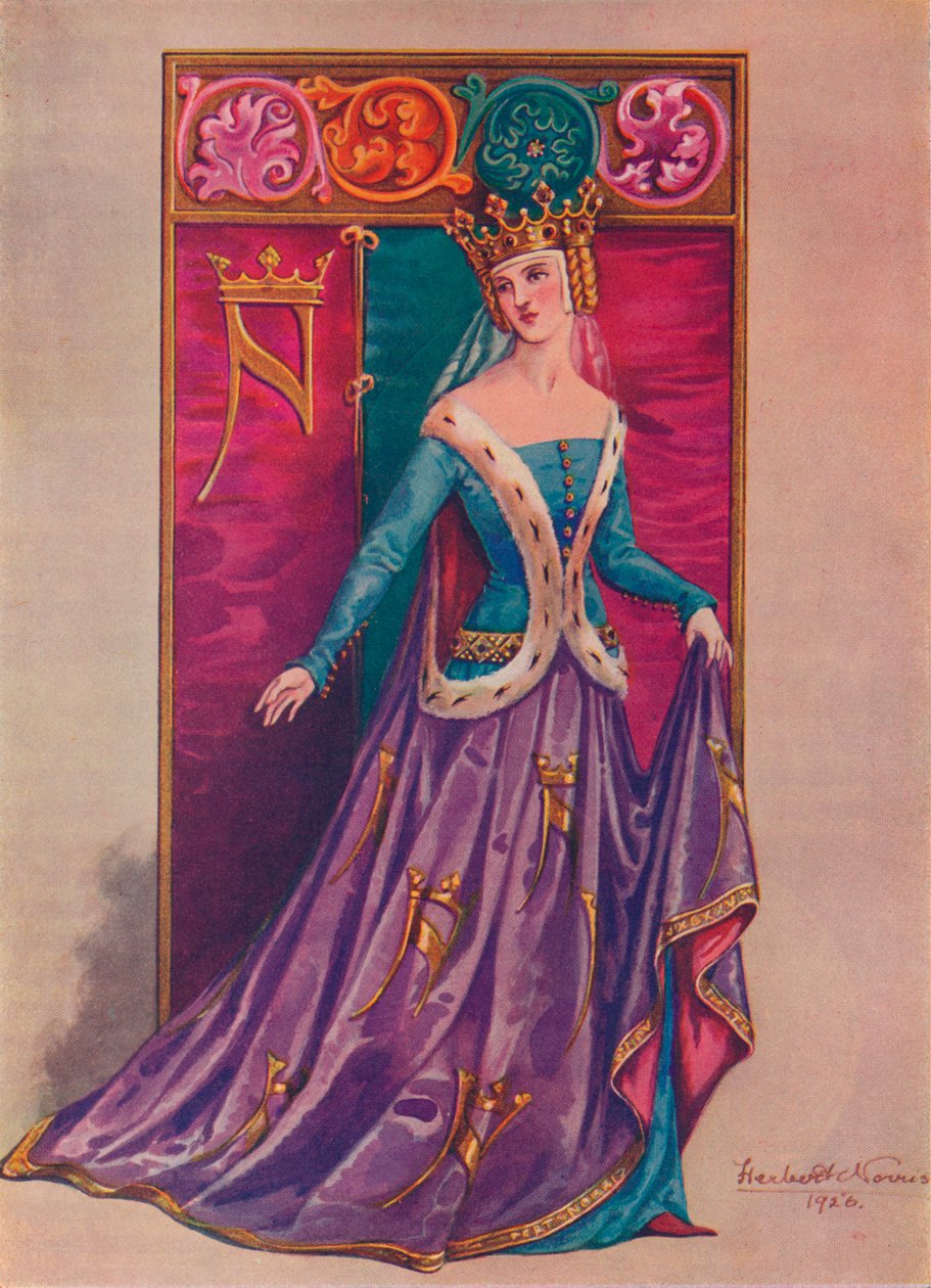 贵族贵妇，1927年 作者 赫伯特·诺里斯