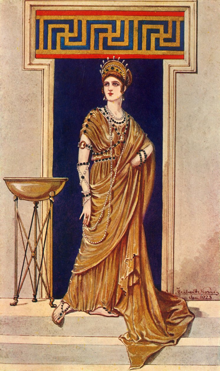 公元二三世纪的女皇，1924年。 作者 赫伯特·诺里斯