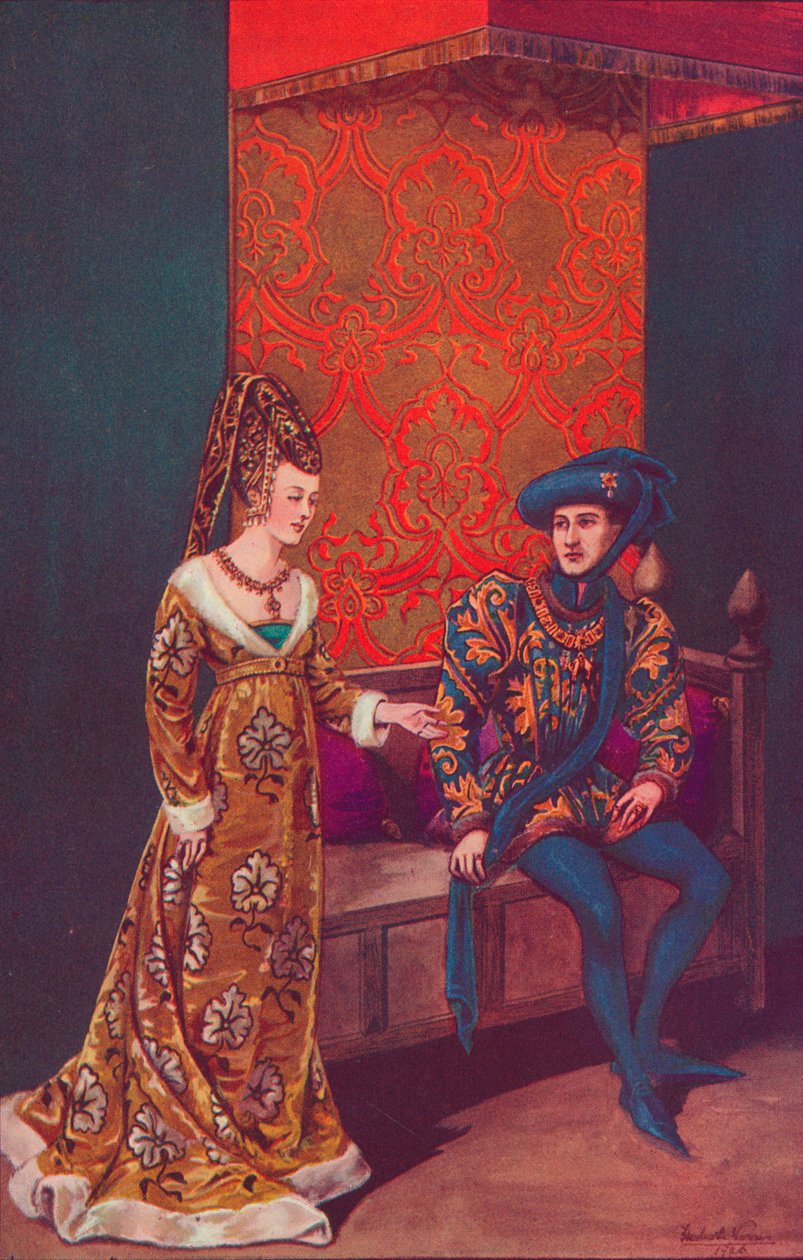 勃艮第公爵和葡萄牙伊莎贝尔的菲利普·勒·邦（Philippe Le Bon），1440-1445，1926年 作者 赫伯特·诺里斯