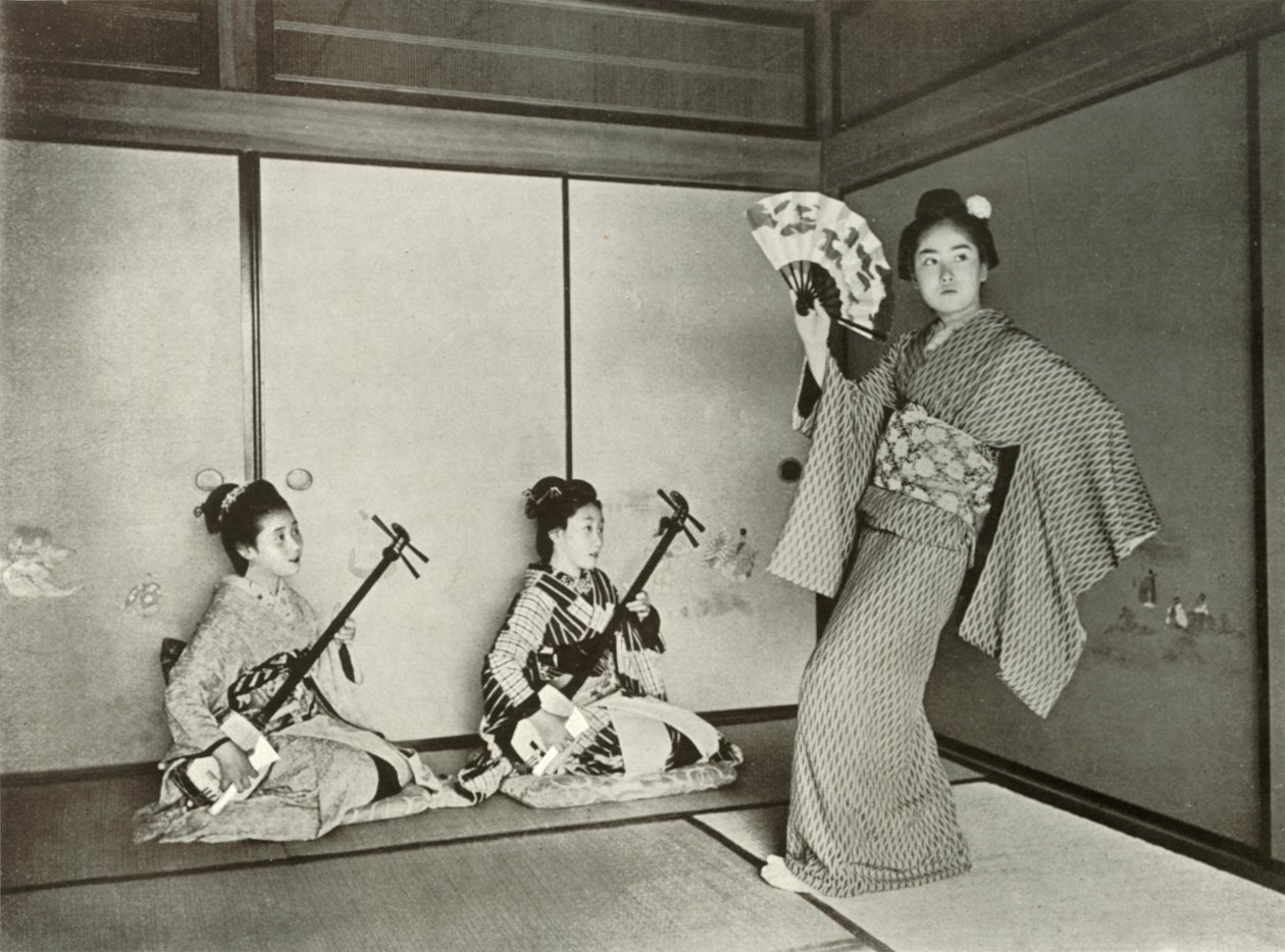 1910年的艺Ge舞蹈。 作者 赫伯特·庞廷