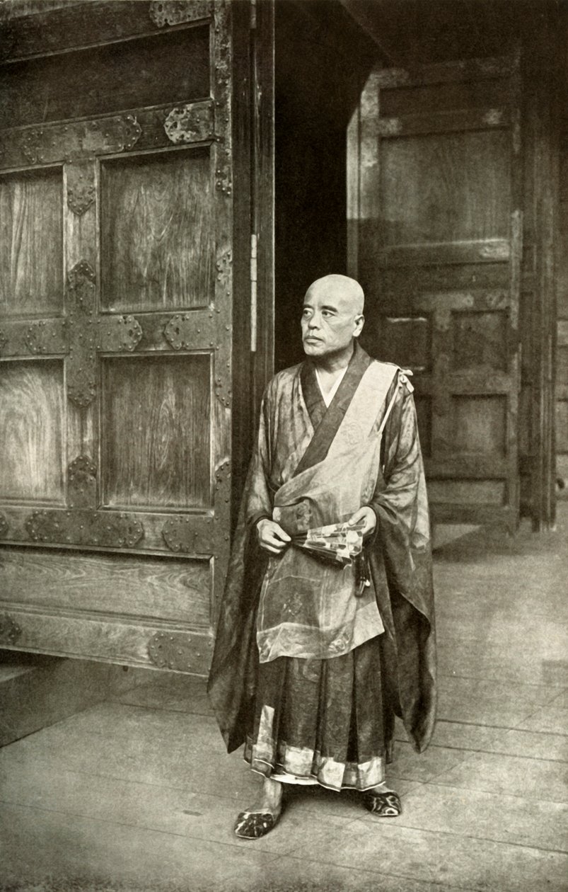 佛陀牧师，1910年。 作者 赫伯特·庞廷