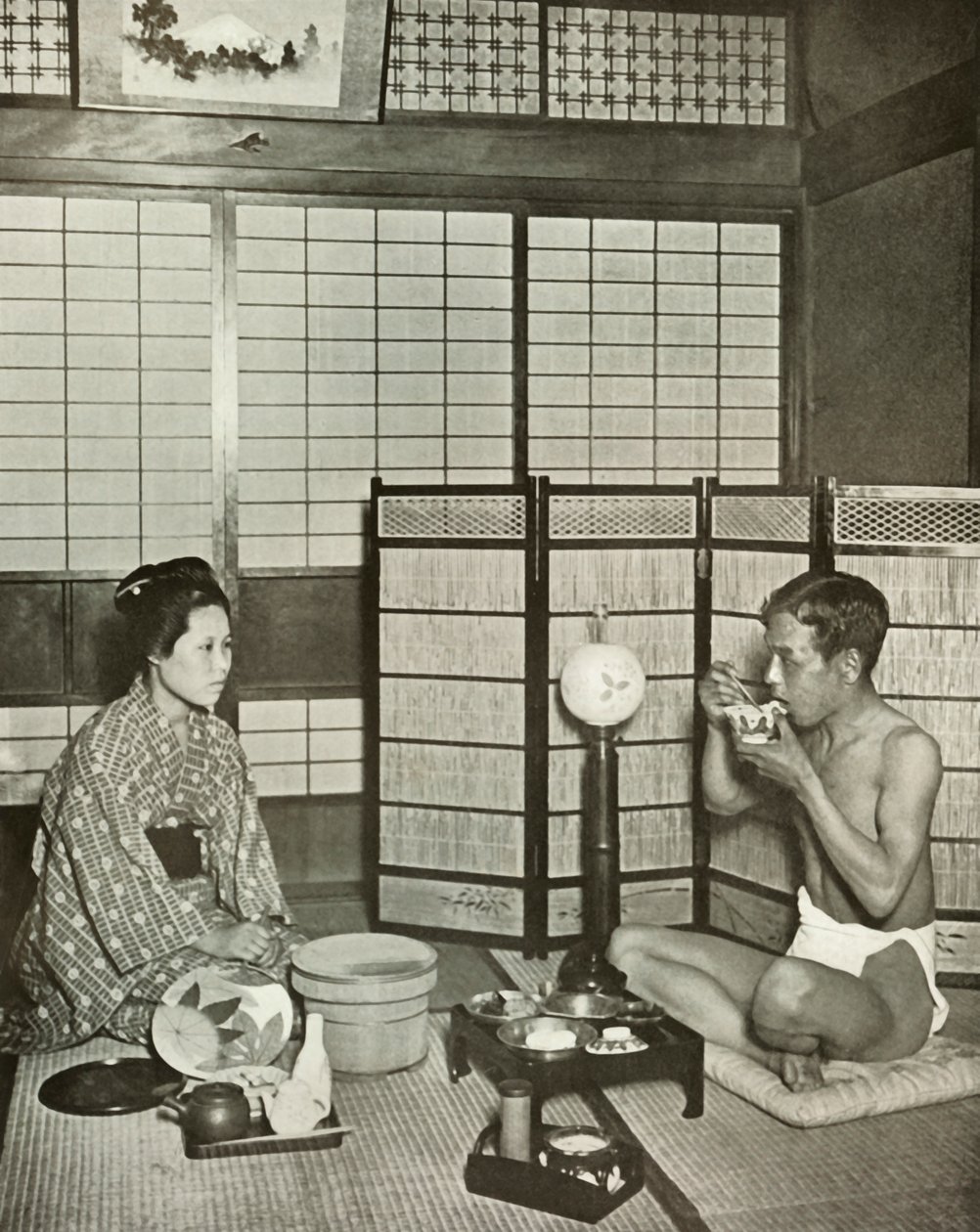 1910年在熊本举行的Summer Negligee。 作者 赫伯特·庞廷