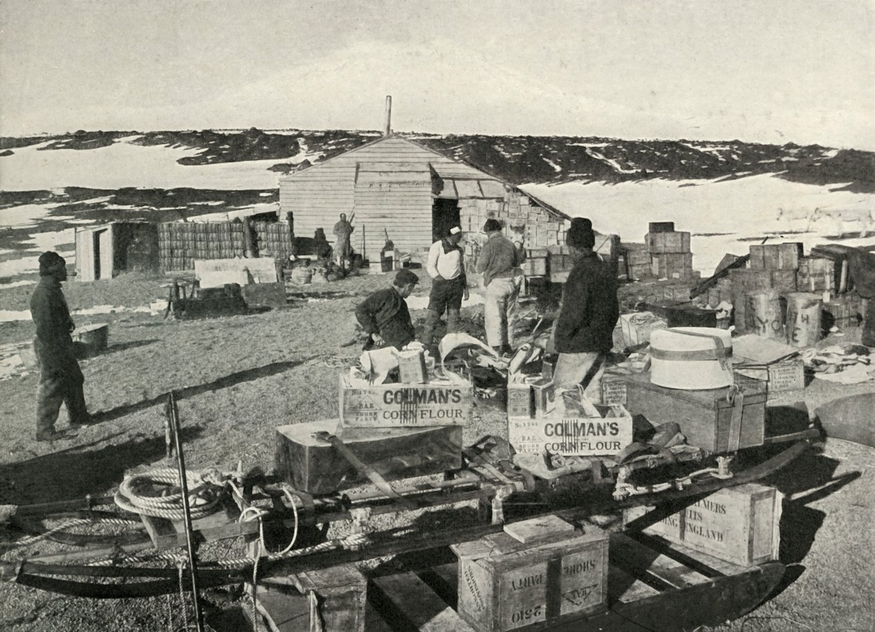 1911年，1913年着陆后一周的事务状况 作者 赫伯特·庞廷
