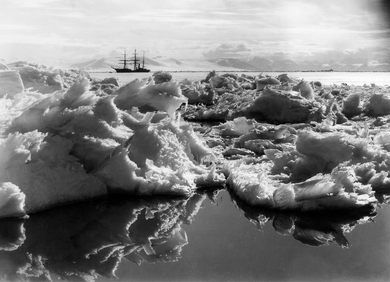 1911年在南极麦克默多湾的Terra Nova 作者 赫伯特·庞廷