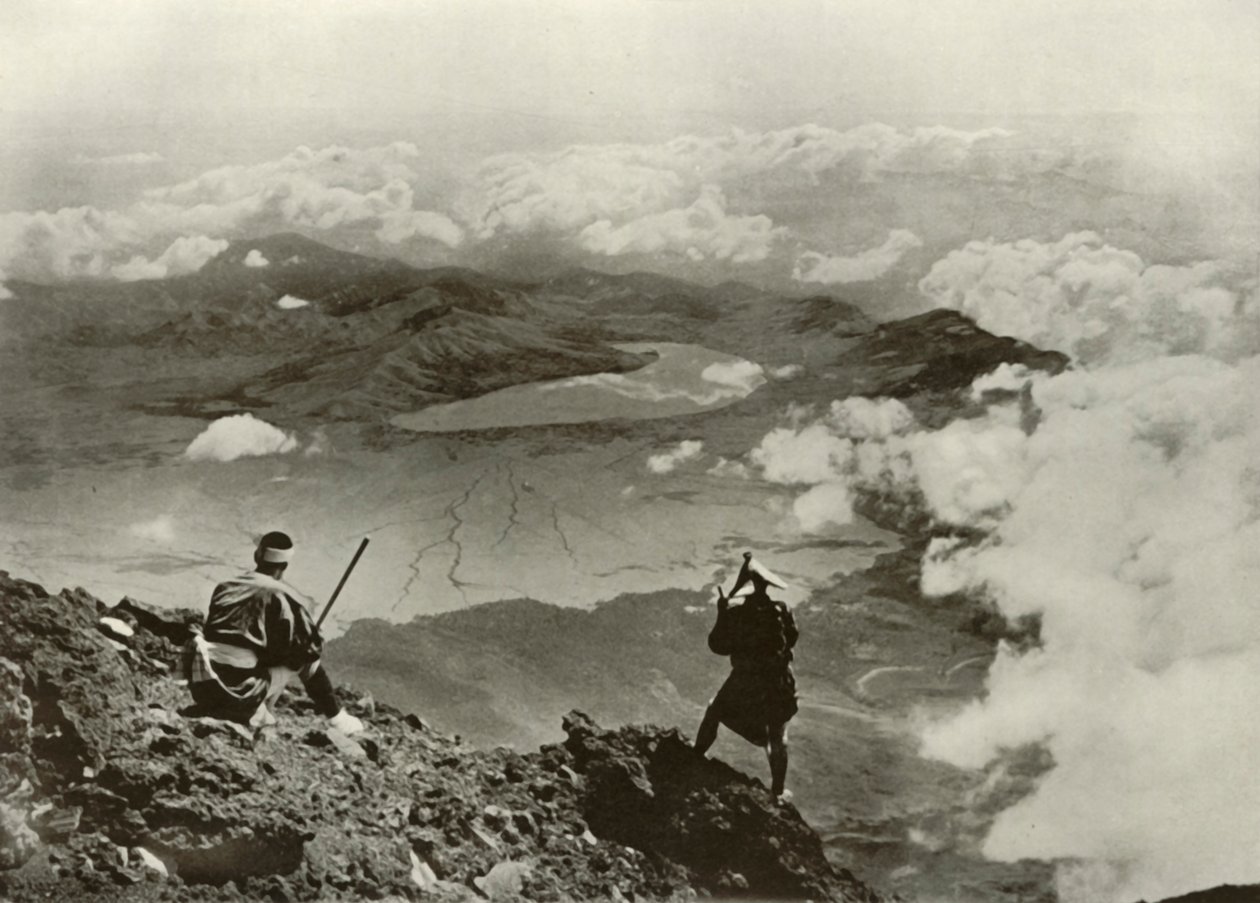 云层之上两英里，1910年。 作者 赫伯特·庞廷