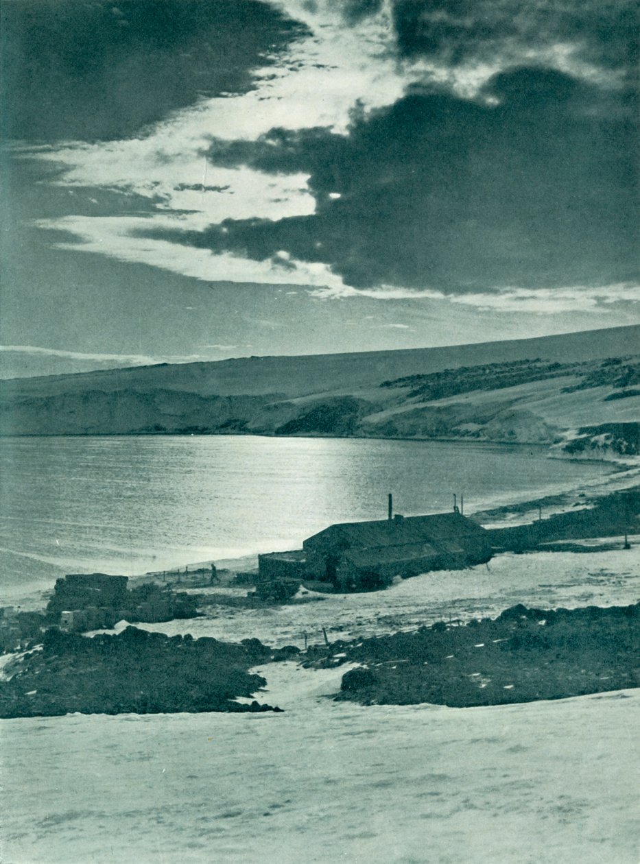 1913年，埃文斯角冬季营地，c19101913， 作者 赫伯特·庞廷