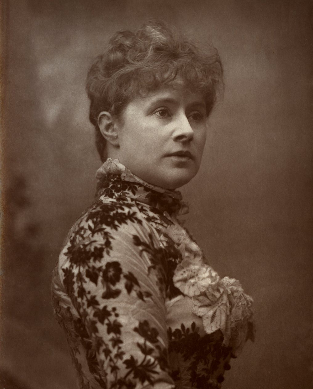 爱丽丝·林加德（Alice Lingard），英国女演员和歌手，1884年 作者 赫伯特·罗斯·巴罗德