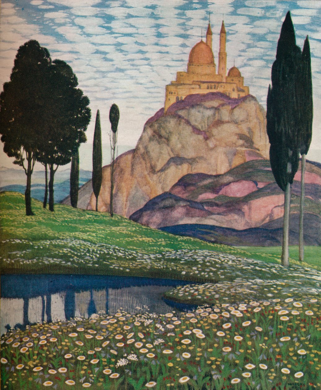 高斯堡"，约1926年 作者 赫伯特·冯·雷尔·哈尼施